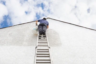 Peinture extérieure à Motteville — façades et ravalement